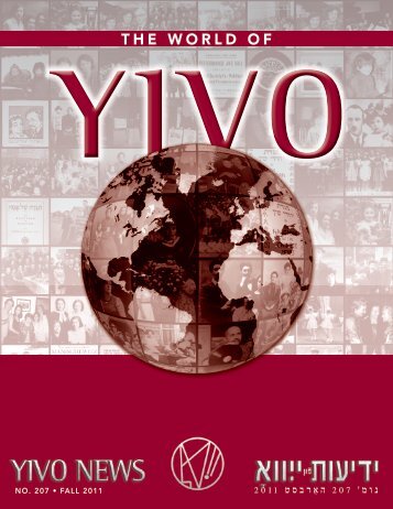 THE WORLD OF - YIVO Institute for Jewish Research