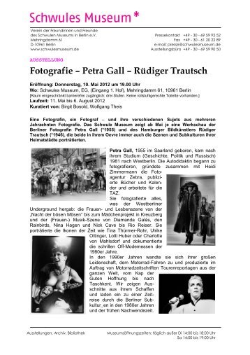 Fotografie – Petra Gall – Rüdiger Trautsch