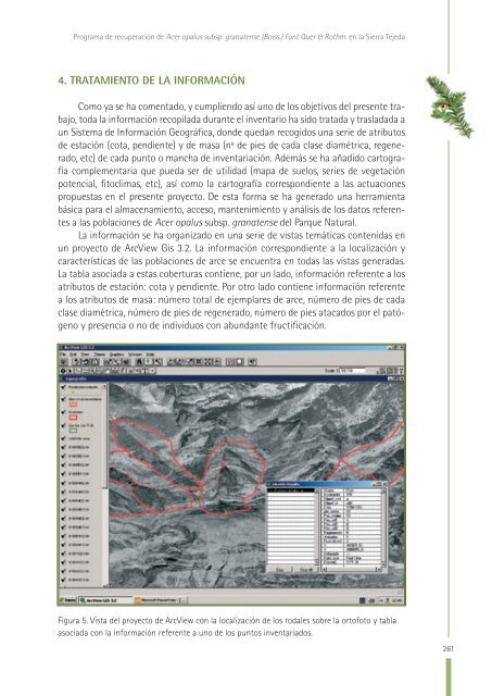 (tejo) sierra de tejeda - Centro de Documentación "Andalucía Rural"