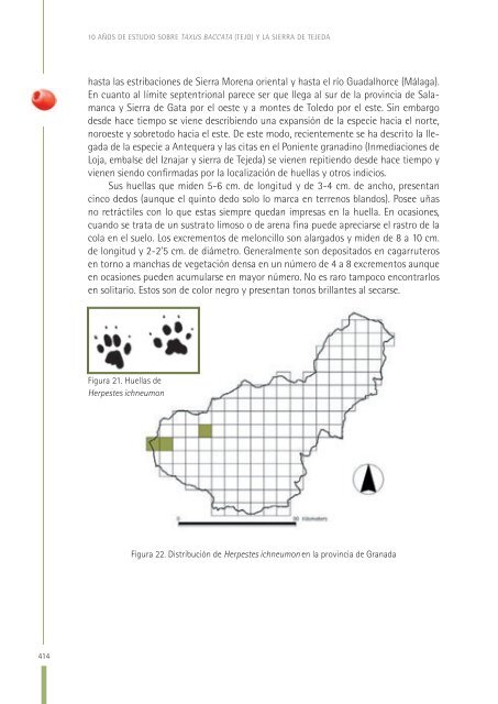 (tejo) sierra de tejeda - Centro de Documentación "Andalucía Rural"