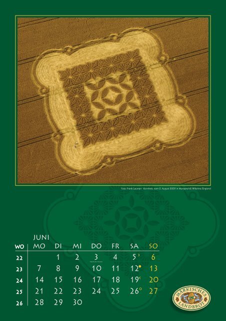 Kalender 2010 - Märkisches Landbrot