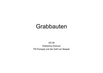 Grabbauten