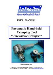 Pneumatic Hand-held Crimping Tool â Pneumatic Crimper â