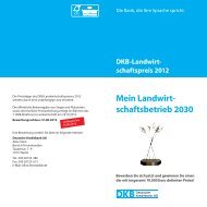 Mein Landwirt- schaftsbetrieb 2030 - Deutsche Kreditbank AG