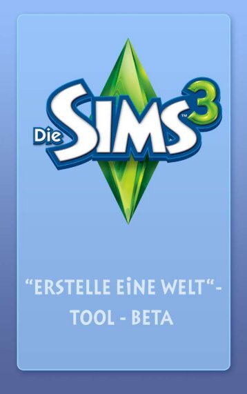 Tutorial - Die Sims 3