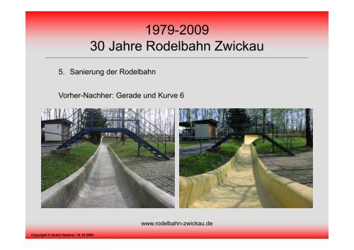 30 Jahre Rodelbahn - Rodelbahn Zwickau