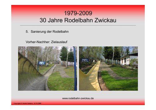 30 Jahre Rodelbahn - Rodelbahn Zwickau