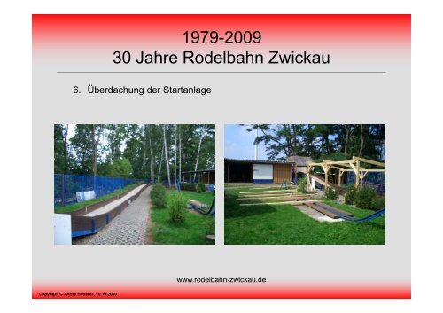 30 Jahre Rodelbahn - Rodelbahn Zwickau