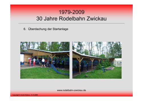 30 Jahre Rodelbahn - Rodelbahn Zwickau