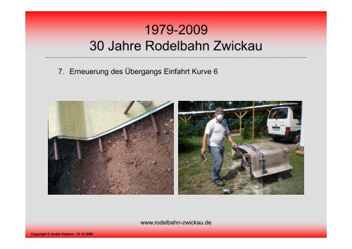 30 Jahre Rodelbahn - Rodelbahn Zwickau