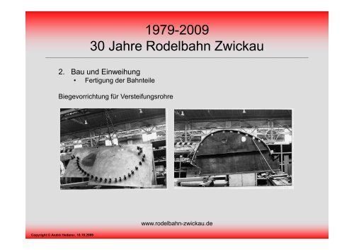 30 Jahre Rodelbahn - Rodelbahn Zwickau