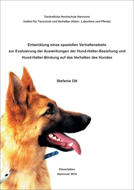 2 Literatur - Stiftung Tierärztliche Hochschule Hannover
