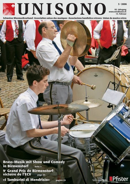 I Tamburini di Mendrisio - Schweizer Blasmusikverband