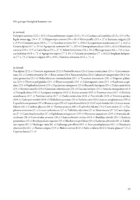 Der Tagliamento - Flußmorphologie und Auenvegetation der ...