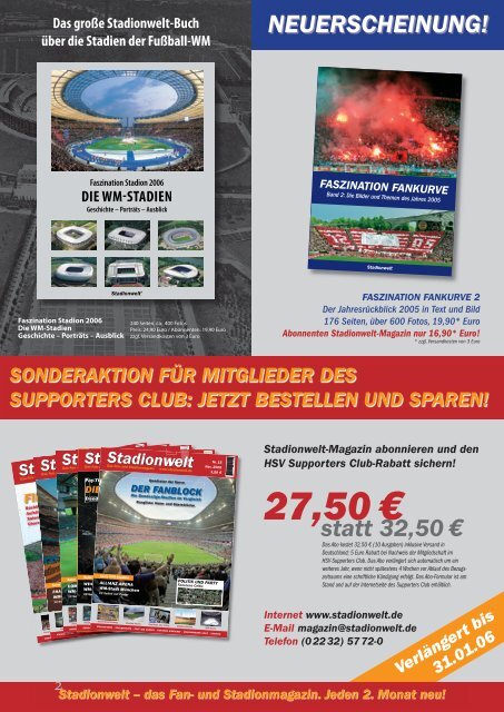 Ausgabe 45 12/2005 - HSV-Supporters