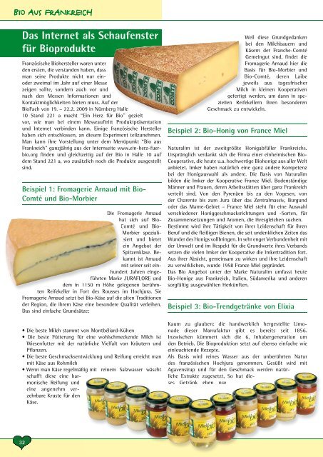 Seite 4-9 Was uns bei Bio in Deutschland erwartet - Ein Herz für Bio