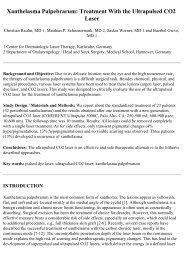 Xanthelasma Palpebrarum: Treatment With the Ultrapulsed CO2 Laser