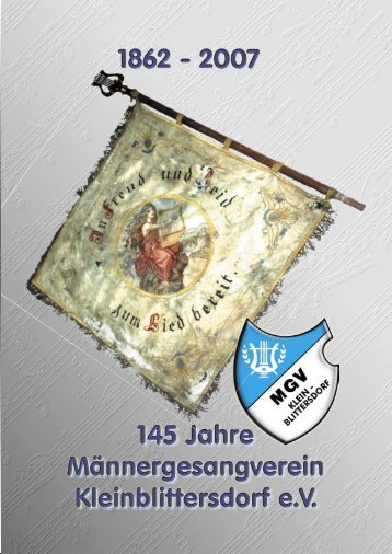 145 Jahre MGV Kleinblittersdorf Seite 1