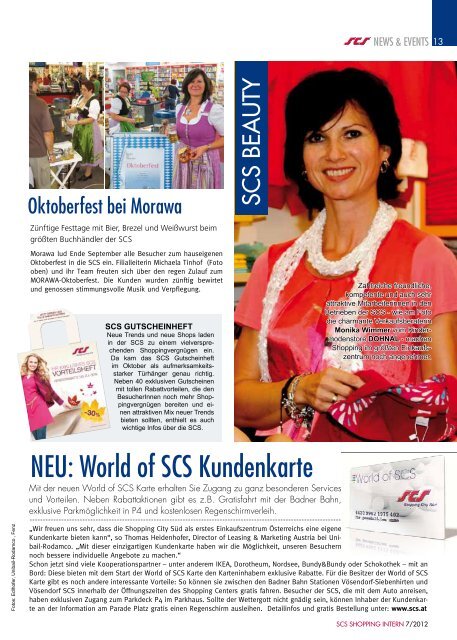 Ausgabe 7/2012 - Shopping-Intern