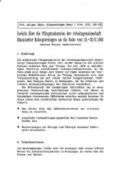 Bericht über die Pfingstexkursion der Arbeitsgemeinschaft ...
