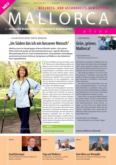 UND GESUNDHEITS-NEWSLETTER