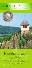 Festkalender - Weinbauverband Sachsen
