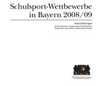 a-programm - Bayerische Landesstelle für den Schulsport