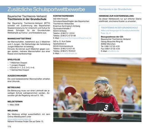 a-programm - Bayerische Landesstelle für den Schulsport