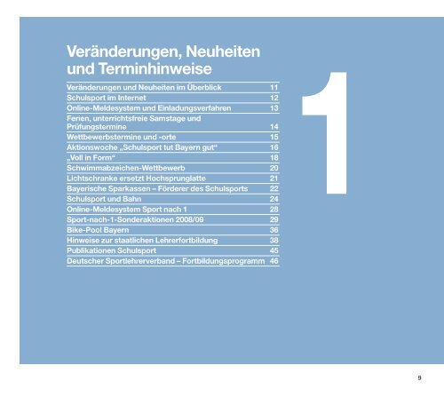 a-programm - Bayerische Landesstelle für den Schulsport