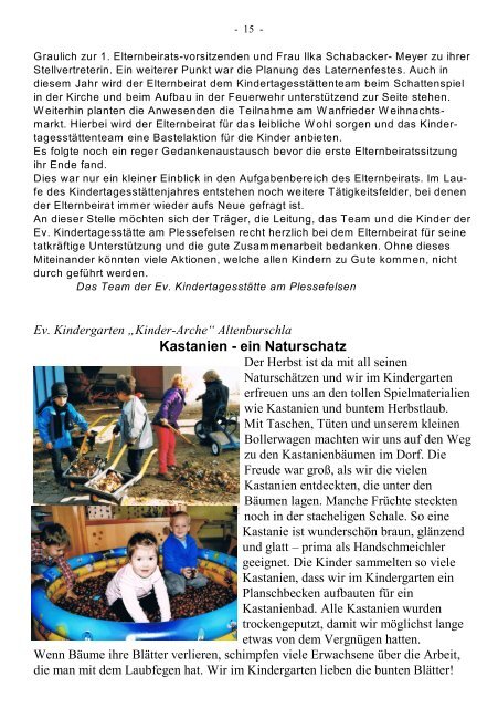 Gemeindebrief - Kirchenkreises Eschwege