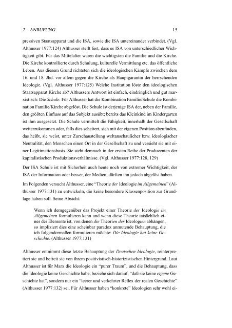 Subjekt und Ideologie Althusser – Lacan –ˇZizek - Reinhard Heil