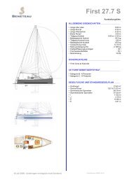 First 27.7 S - Graf Yachting