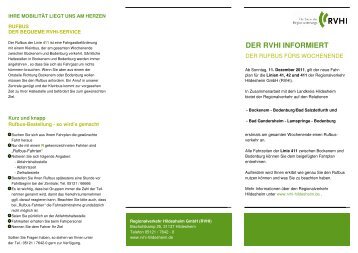 Handout Rufbus Linie 411.pdf - RVHI Regionalverkehr Hildesheim ...