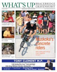 Whats Up Magazine — Bracebridge/Gravenhurst