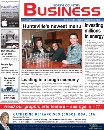 North Country Business January 2010 - North Country Business News