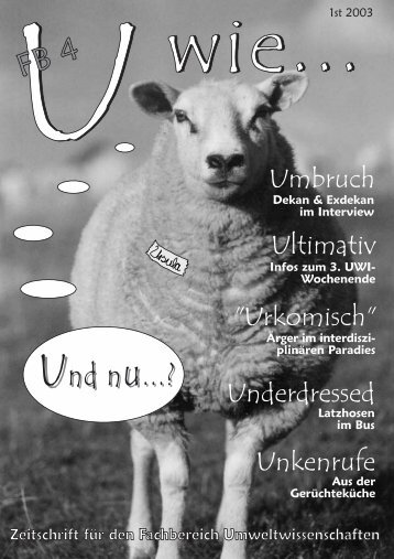 U wie 1st 2003 - Leuphana Universität Lüneburg