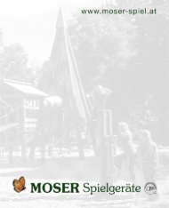 Richter Katalog 1 - Moser Spielgeräte GmbH