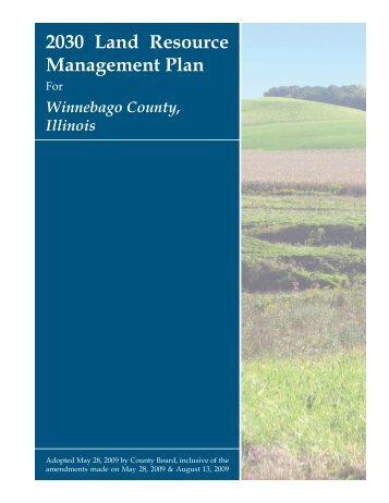 The 2030 Land Resource Management Plan - Camiros