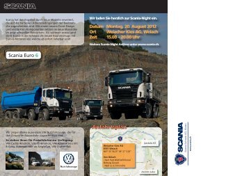 Kiesgrube Weiacher Kies AG, Weiach - Scania Schweiz AG