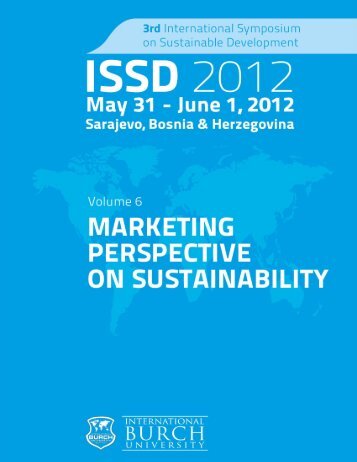 (ISSD'12) May 31 - International Symposium on Sustainable ...