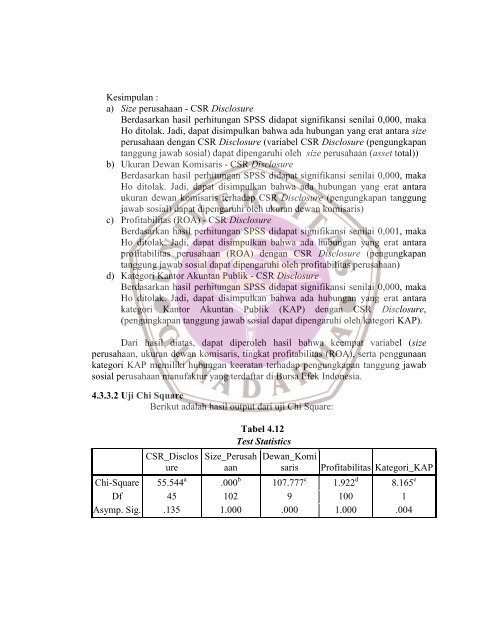 pengaruh karakteristik perusahaan terhadap corporate social