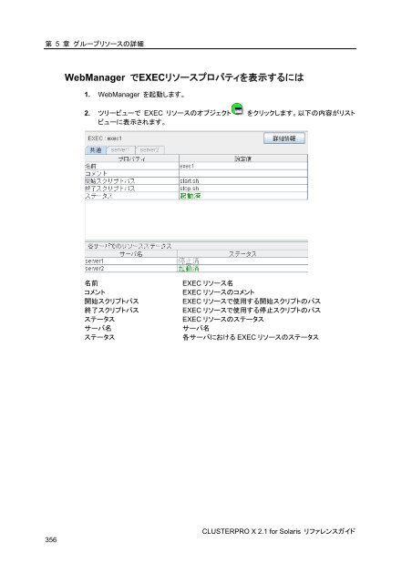 WebManager - 日本電気