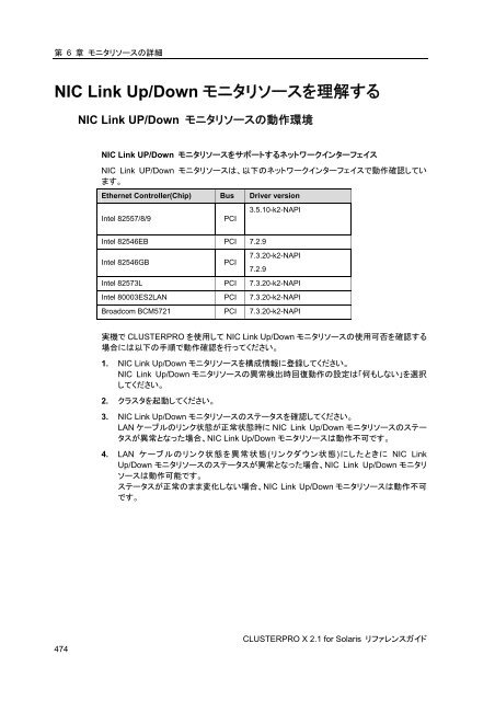 WebManager - 日本電気