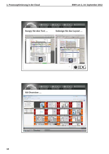 Handout BWHum2 - Prozessoptimierung in der Cloud - BWH GmbH