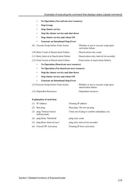 ExpressCluster X 2.0 for Windows Reference Guide - Nec