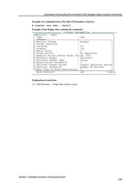 ExpressCluster X 2.0 for Windows Reference Guide - Nec