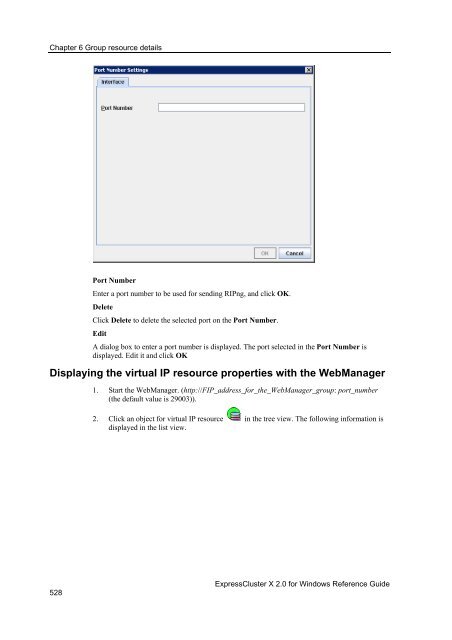 ExpressCluster X 2.0 for Windows Reference Guide - Nec