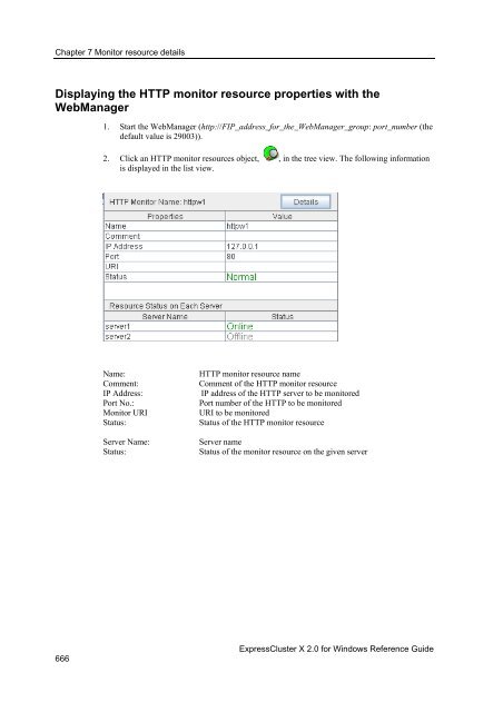 ExpressCluster X 2.0 for Windows Reference Guide - Nec