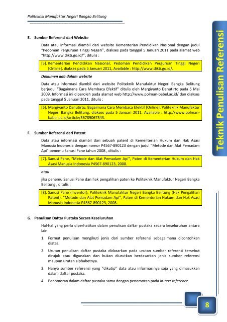 Teknik Penulisan Referensi Ilmiah - Politeknik Manufaktur Negeri ...