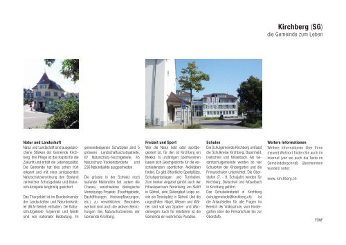 Kirchberg - Gränicher Immobilien Marketing